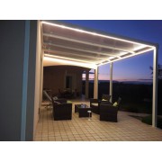 Pergola Alu avec led