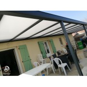 Pergola toit opaque 9x3