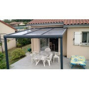 Pergola Aluminium adossée 4x4 thermotop