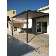 Pergola toile enroulable 4x4 en Corse