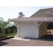 Porte de garage enroulable SOMFY pour carport