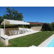 abris terrasse double pente 