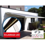 Store banne led 4x3 coffre intégral