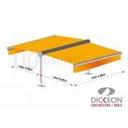 Store double pente 6x8m