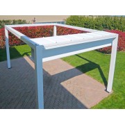 Auvent protection de toile pergola rétractable manuelle