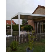 Pergola bioclimatique H2 lames perpendiculaires 