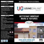 Nettoyant Immédiat Murs & Toitures Usine-Online