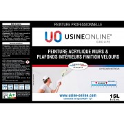 Peinture Murs & Plafonds Velours Usine-Online