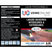 Lasure Boiseries Intérieures & Extérieures Usine-Online