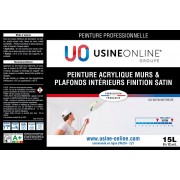 Peinture Murs & Plafonds Satin Usine-Online