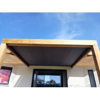 Store de Toit Toile Dickson Acrylique Extérieur 1 Module Motorisé pour Véranda & Pergola Sur Mesure