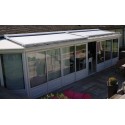 Store de Toit Toile Dickson Acrylique Extérieur 2 Modules Motorisés pour Véranda & Pergola Sur Mesure