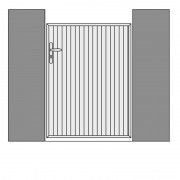 Portillon PVC Mont