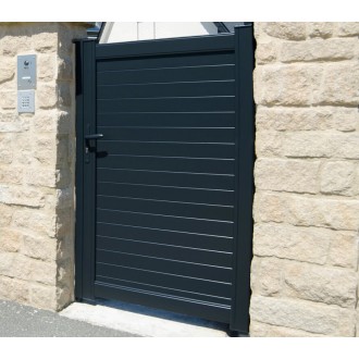 Portillon Aluminium Estelle Plein Sur Mesure