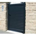 Portillon Aluminium Estelle Plein Sur Mesure