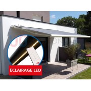 Store banne led 4x3 coffre intégral