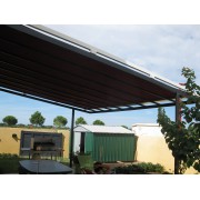 Store de toit pergola fait maison