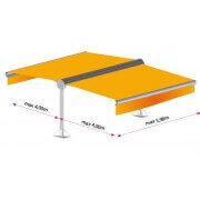 Store double pente 6x8m