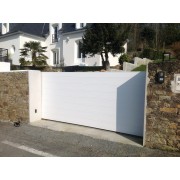 Portail PVC Coulissant Mont