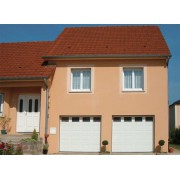 Porte de garage sectionnelle manuelle 2.4m