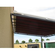 Store toiture pergola métal acier