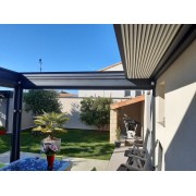 Pergola Aluminium Toit Retractable 4.5 x 3.8 m