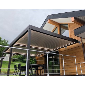 Pièces Détachées & Accessoires Pergola Bioclimatique H2 Adossée Lames Parallèles Sur Mesure