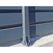 Pièces Détachées pour Clôture Aluminium Persiennées Lames 137x20mm 