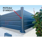 Pièces Détachées pour Clôture Aluminium Persiennées Lames 137x20mm 