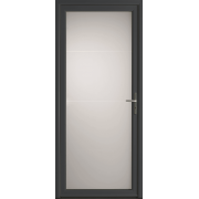 Porte d'Entrée Aluminium Stan Vitrage Intégral Sur Mesure