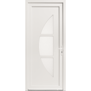 Porte Entrée PVC Eole Demi-Lune