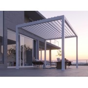 Pergola bioclimatique S3 4x4 en 4 poteaux