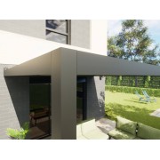 Pergola bioclimatique S3 lames parallèles sans visserie apparente