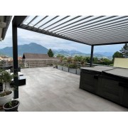 Pergola bioclimatique S3 4 poteaux 4x3m