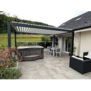 Pergola bioclimatique S3 autoportante 5x3.2m