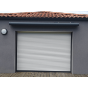 Store Banne Solaire Coffre Intégral Gris Anthracite 7016