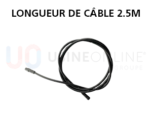 Longueur de Câble 2.5 m